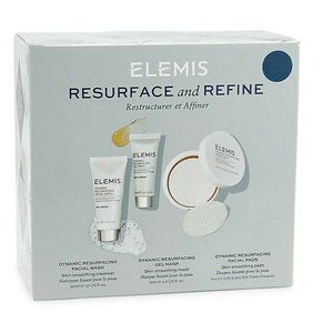 NEW Elemis Resurface & Refine Dynamic Resurfacing Facial Wash Gel Mask Pads NIB